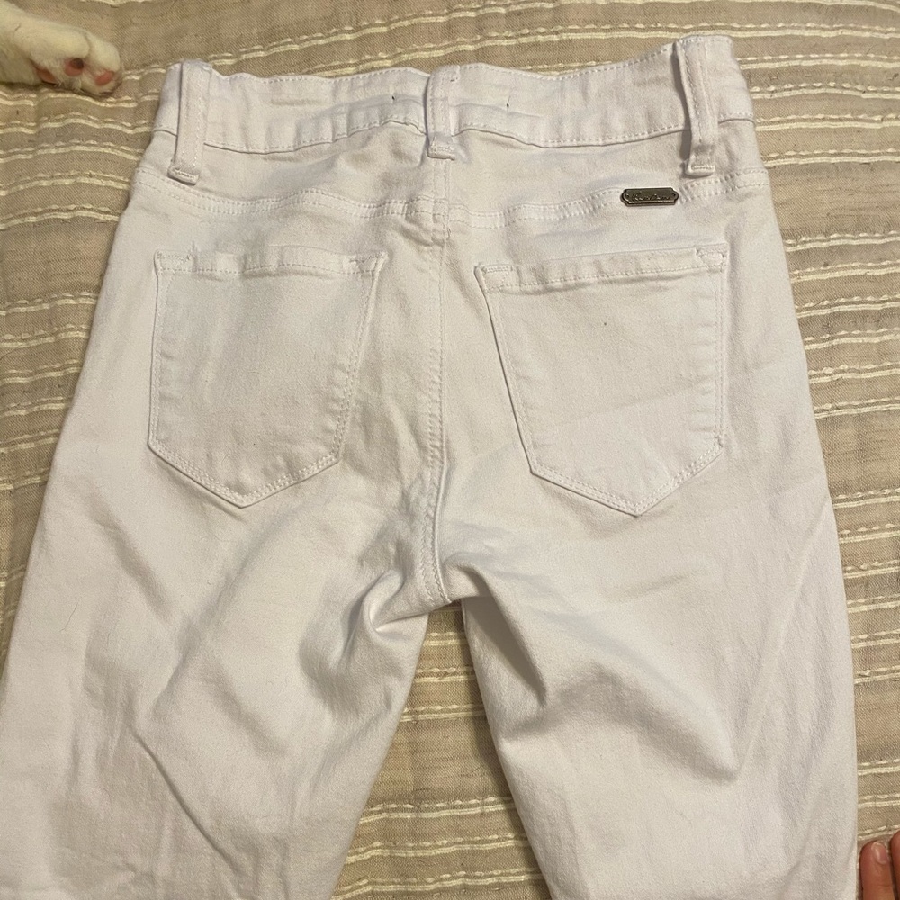 White Ripped Jeans - Picture 5 of 5